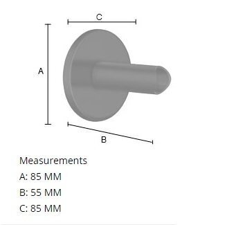 Adapteris Smedbo FB721 juodas 1