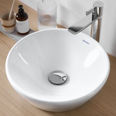 Duravit D-Neo pastatomas ant stalviršio praustuvas 400x200 2