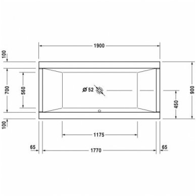 Duravit vonia Starck 7