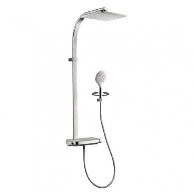 Termostatinė dušo sistema Paffoni Moby rain shower 3