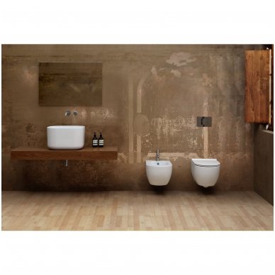 GROHE ir Alice Ceramica Unica RIMLESS su SLIM soft close WC komplektas 12