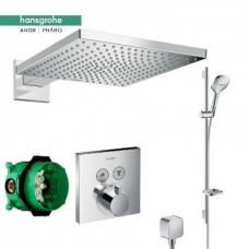 Hansgrohe Raindance Select E potinkinis termostatinis dušo komplektas