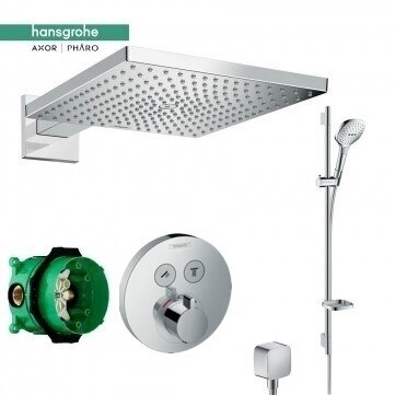 Hansgrohe Raindance Select S potinkinis termostatinis dušo komplektas