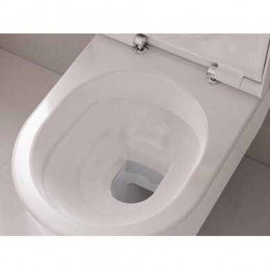 Hansgrohe EluPura S pakabinamo WC puodo su lėtai užsidarančiu dangčiu komplektas 4