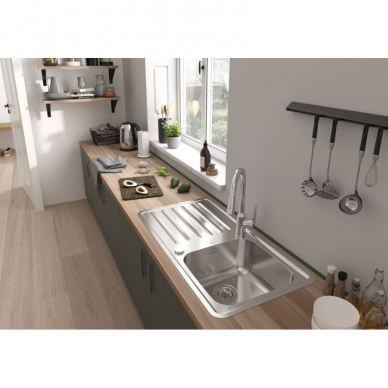 Hansgrohe Focus 220 maišytuvas plautuvei su ištraukiama žarna 2