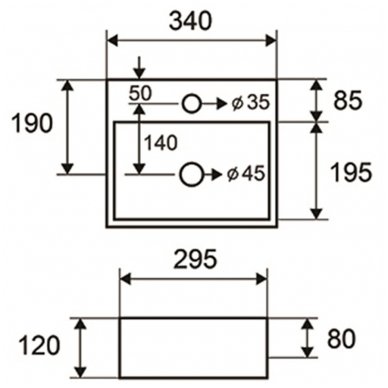 Karag pastatomas praustuvas 330x290 LT2029 2