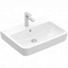 Pakabinamas Villeroy & Boch O.Novo praustuvas su skyle maišytuvui 4A416101 60 x 46 cm