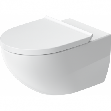 Pakabinamas unitazas DURAVIT Architec Rimless su Soft close dangčiu, 45726900A1