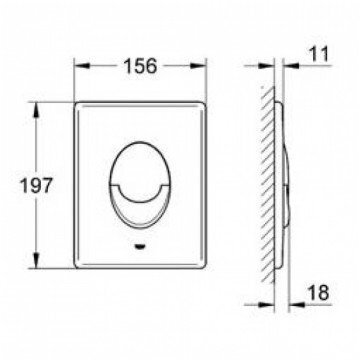 Potinkinio rėmo Grohe 4in1 ir klozeto Omnires Ottawa su soft close dangčiu komplektas 5