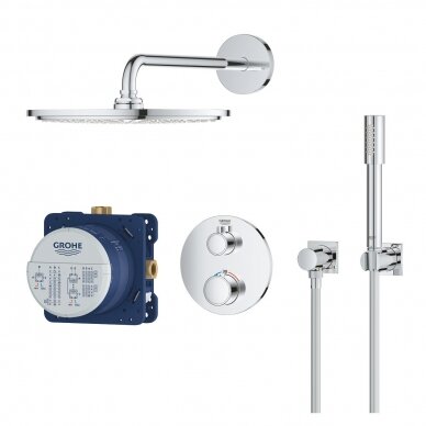 Potinkinė dušo sistema Grohe GROHTHERM 34731000