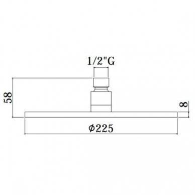 Potinkinė termostatinė dušo sistema Paffoni Light (brushed nickel) 4