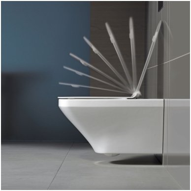 Potinkinio rėmo Grohe ir pakabinamo klozeto Duravit Durastyle komplektas RIMLESS 4