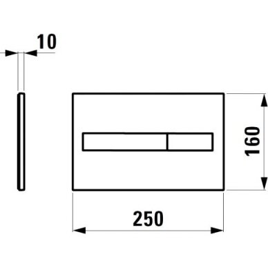 Potinkinis rėmas Laufen LIS CW1 su pakabinamu klozetu Laufen Pro New Rimless ir plonu lėtai užsidarančiu dangčiu bei klavišu (spalvų pasirinkimas) 4