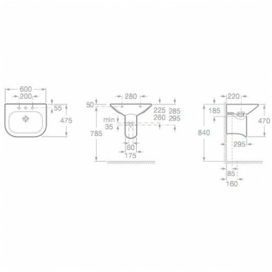 Pakabinamas Roca Nexo, Rimless unitazas 2