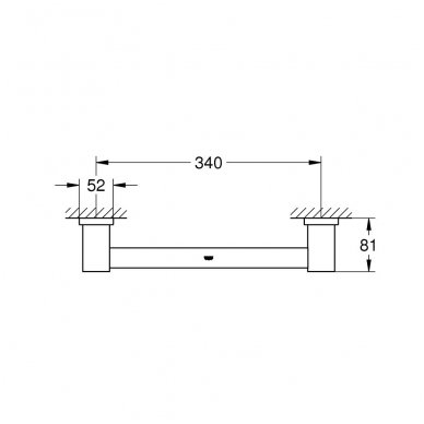 Rankena Grohe Essentials Cube 1