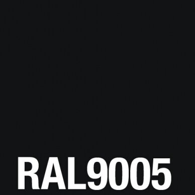 Rankšluoščių džiovintuvas Luxrad Scala New 1230X500 RAL9005 MAT 1