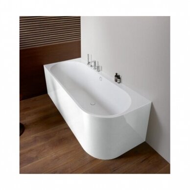 Vonia Villeroy & Boch Oberon 2.1 180 x 80 cm su panele ir sifonu (kairė) 1